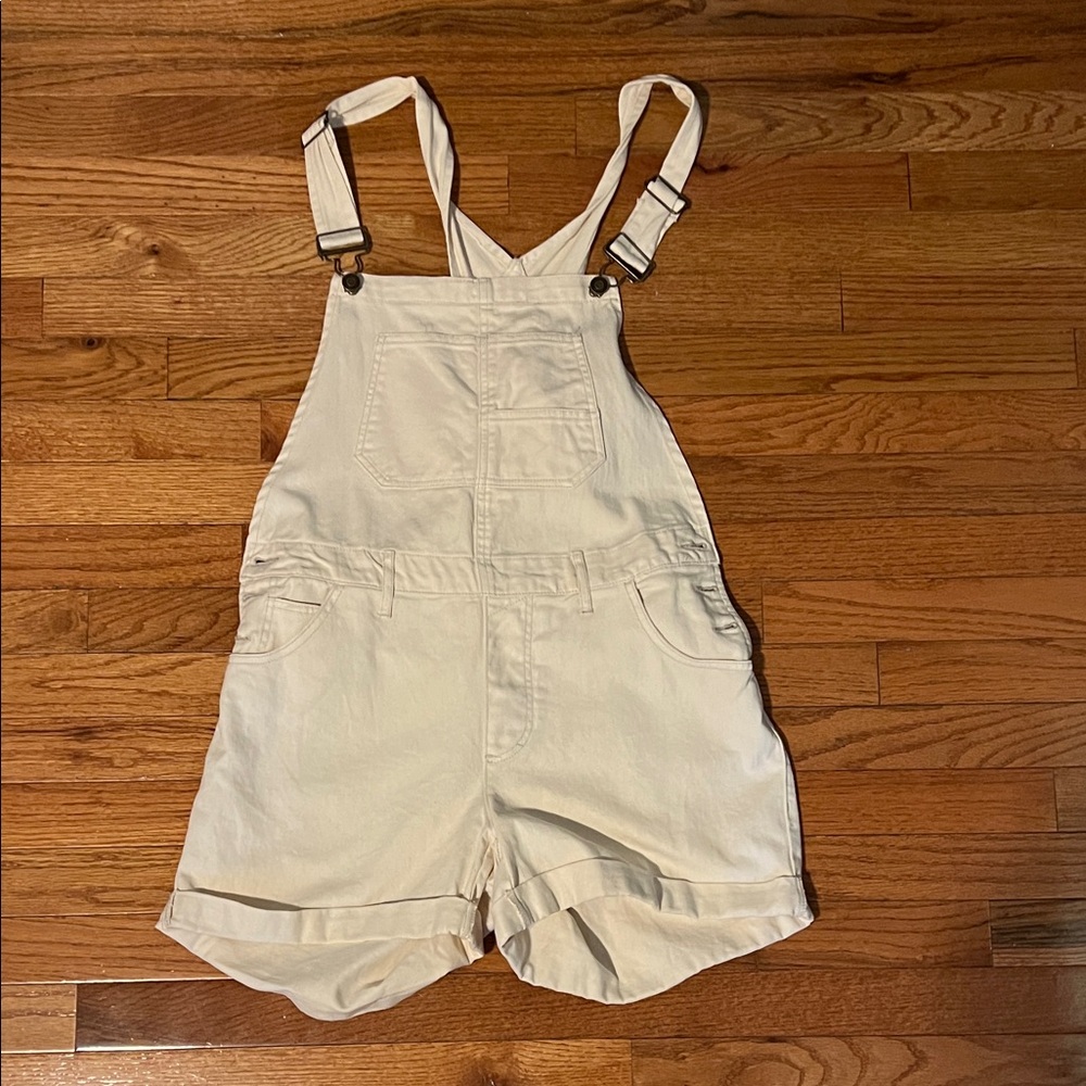 RSQ Vanilla/Cream Overalls